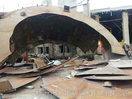 鋼構(gòu)廠房拆除、回收 (6)